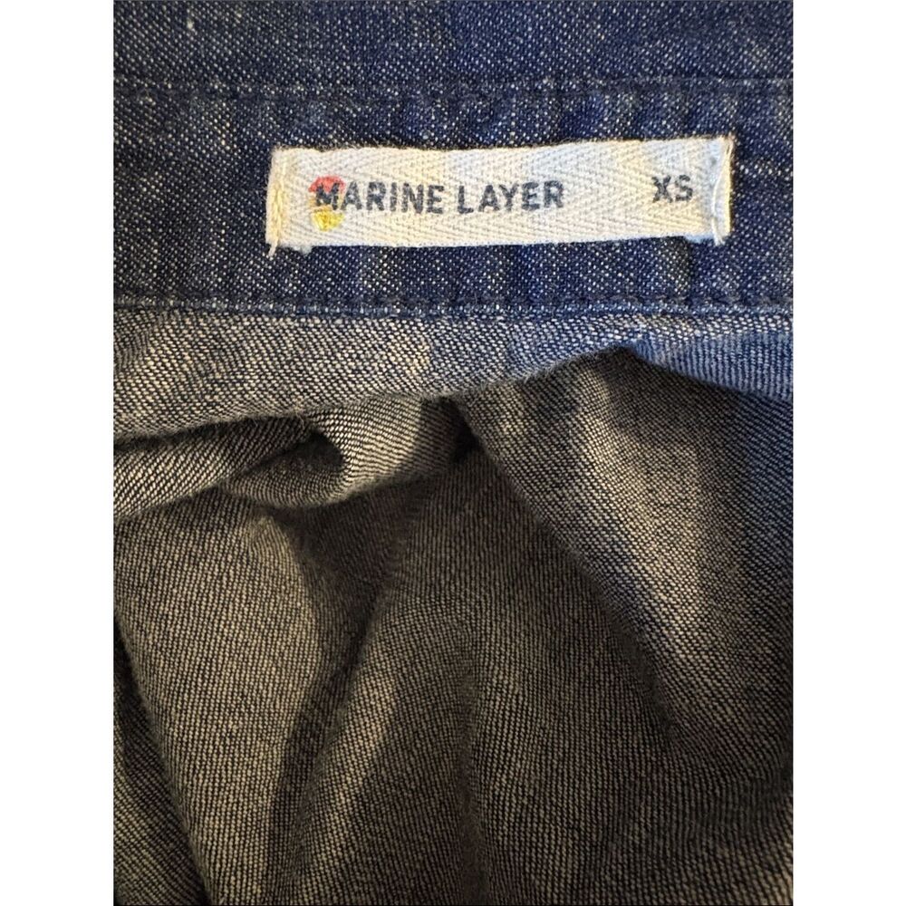 Marine Layer Joni Denim Jumpsuit - Picture 7 of 9